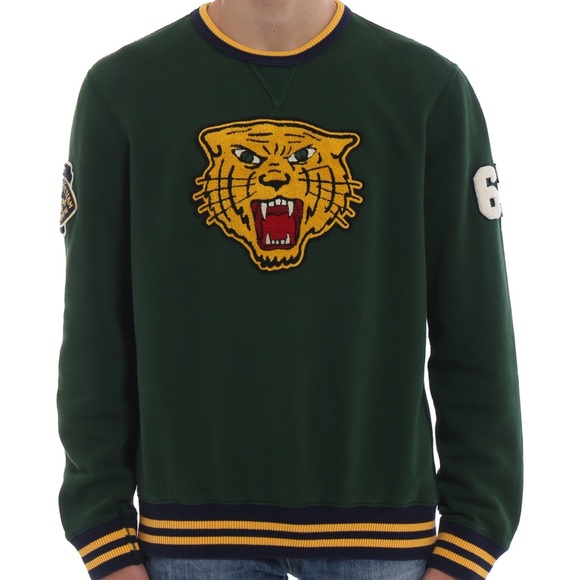 Polo by Ralph Lauren Varsity Inspired Patchwork Cotton Blend. - Picture 4 of 11